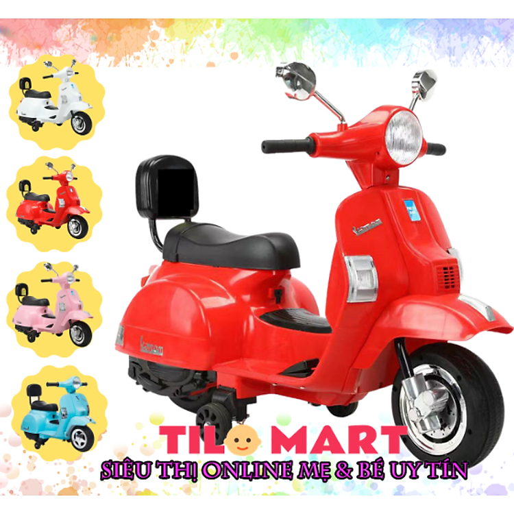 Mua tại MyKingdom: Xe máy điện Vespa TILO KIDS TLK-6288 - Ngập tràn khuyến mãi