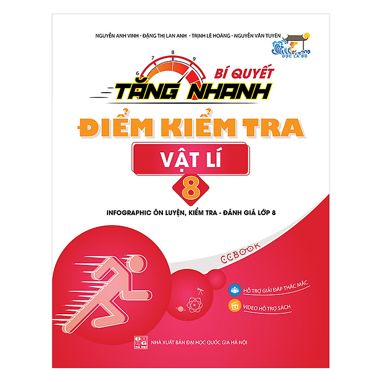 Sách Bí Quyết Tăng Nhanh Điểm Kiểm Tra Vật Lý Lớp 8