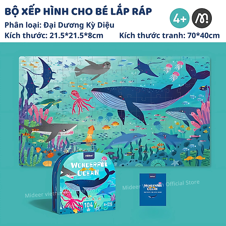Bộ xếp hình Mideer Vali Gift Box Chính hãng Ưu đãi - Hình ảnh 3