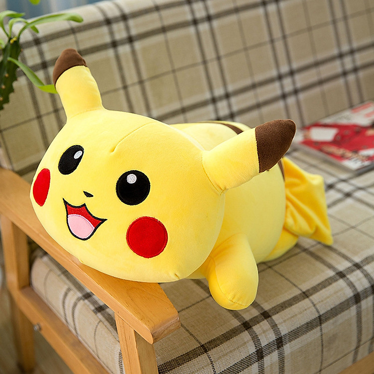 Tìm mua tại Avakids: Gấu bông Pikachu nằm mềm êm - Ngập tràn khuyến mãi