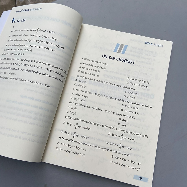 Rèn Kĩ Năng Học Tốt Toán Lớp 8 - Ảnh 4