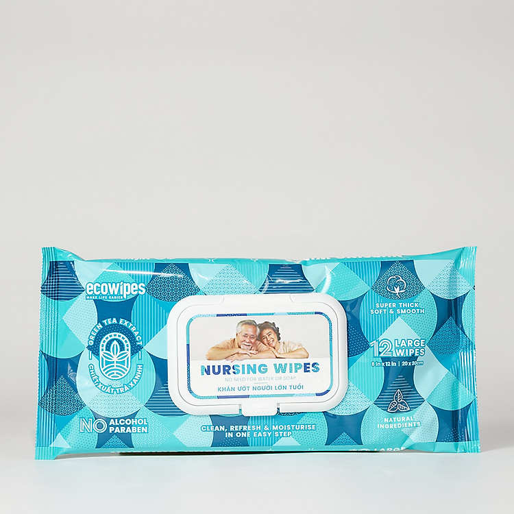 Mua Khăn giấy ướt NursingWipes hương trà xanh Chính hãng Ưu đãi - Hình ảnh 3