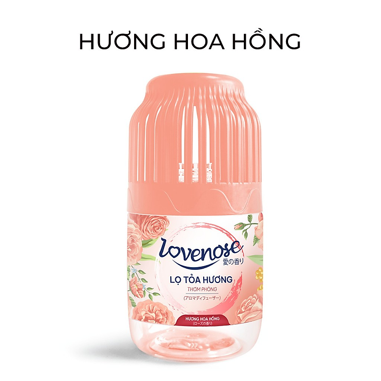 Lọ tỏa hương Lovenose - Hương tự nhiên 180ml