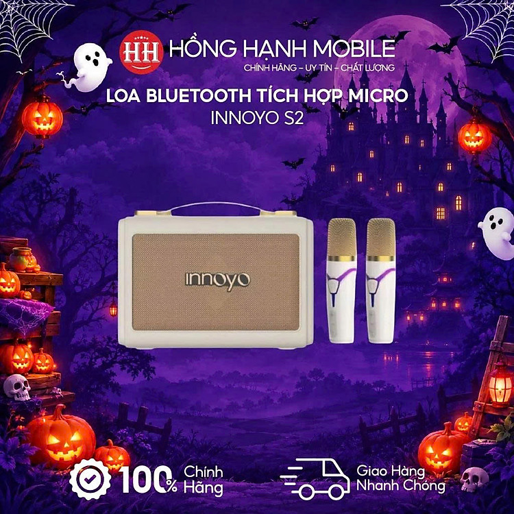 Loa Bluetooth Tích Hợp Micro Innoyo S2 - Hàng Chính Hãng