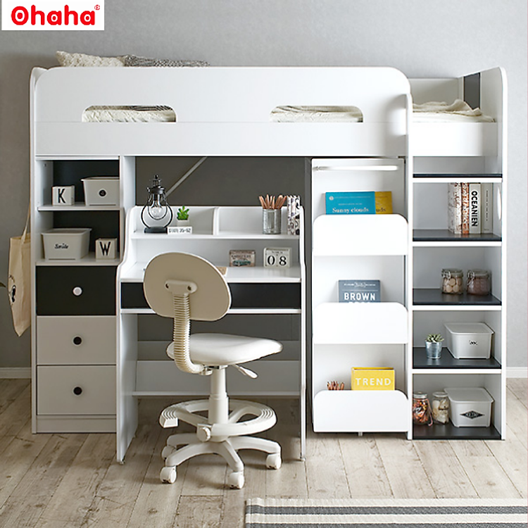GIƯỜNG TẦNG CAO CẤP XẾP GỌN TRẺ EM OHAHA - GTXG006