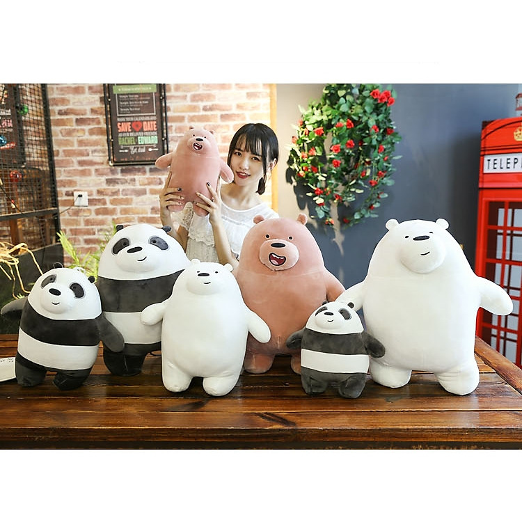 Mua Gấu bông We Bare Bears 25cm - Trắng Chính hãng Giá rẻ - Hình ảnh 5