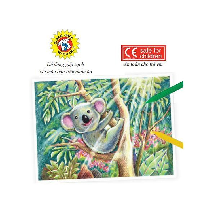 Bút Sáp Màu Faber-Castell (12 màu) - Ảnh 2