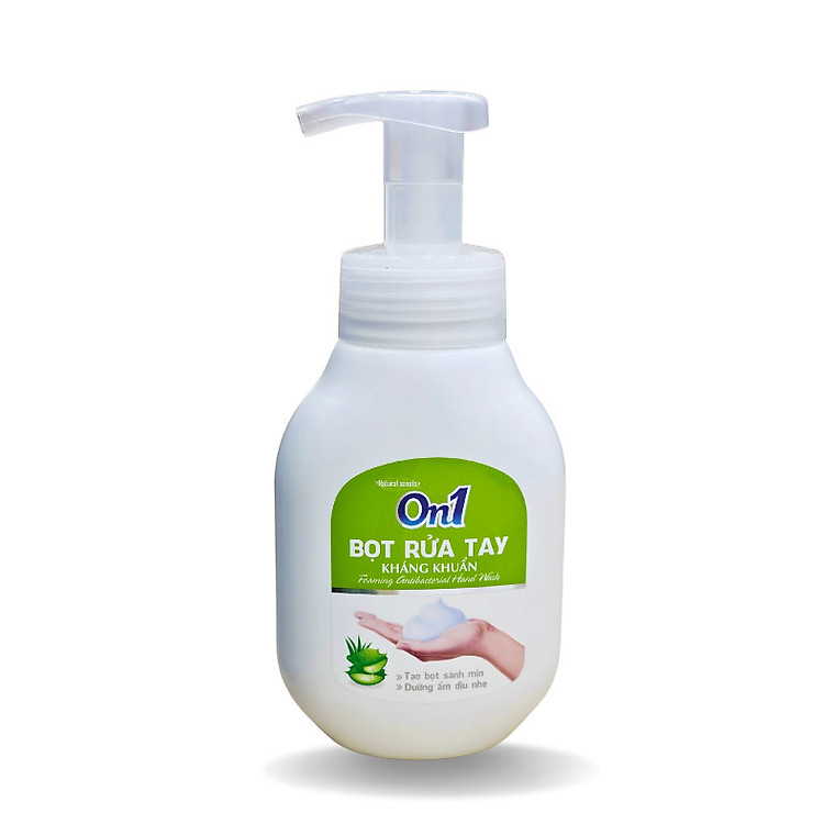 Bọt rửa tay On1 tinh chất nha đam dịu nhẹ, dưỡng ẩm không hại da tay Z0701 250ml