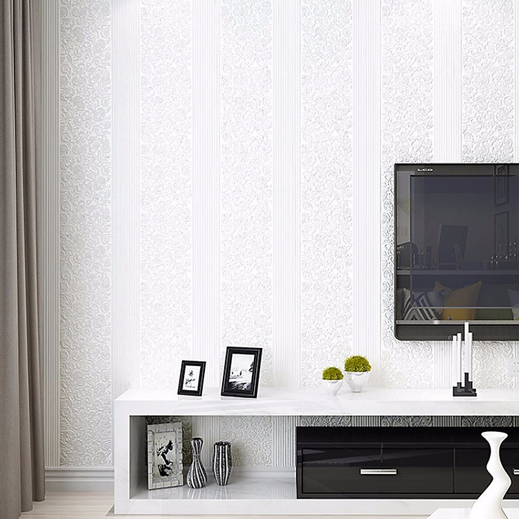Bộ 10 Miếng Xốp Dán Tường Hoa Văn Cổ Điển (70x70x0.4cm)