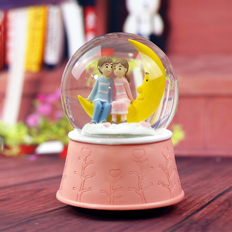 Quả cầu tuyết tình nhân V.35 - Mẫu 2