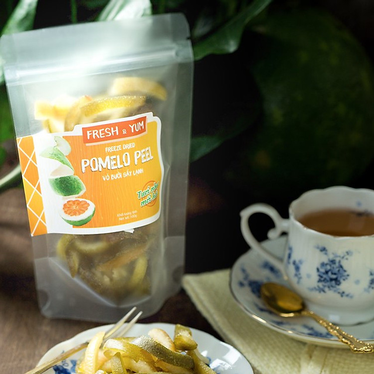 Vỏ bưởi sấy lạnh giúp giảm cân Fresh & Yum 50g