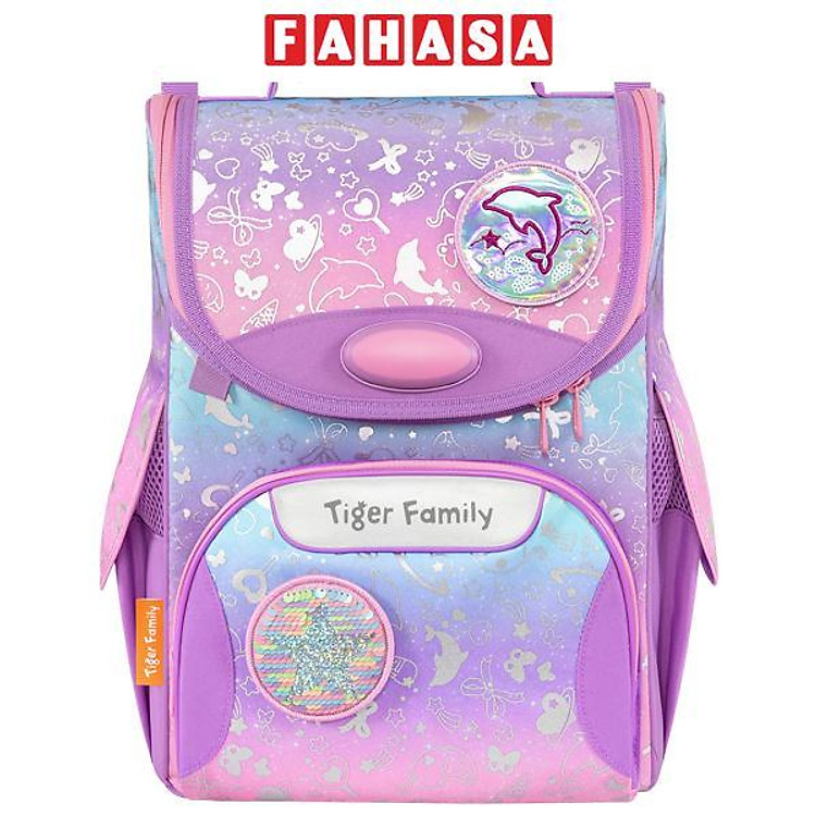 Ba Lô Công Thái Học Nature Quest Schoolbag Pro 2S - Lovely Things - Go Green - Tiger Family TGNQ-071A(4)