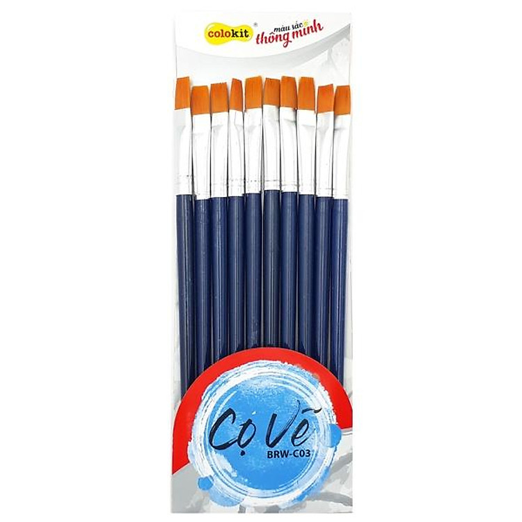 Cọ Vẽ Colokit BRW-C03 (10 cây)