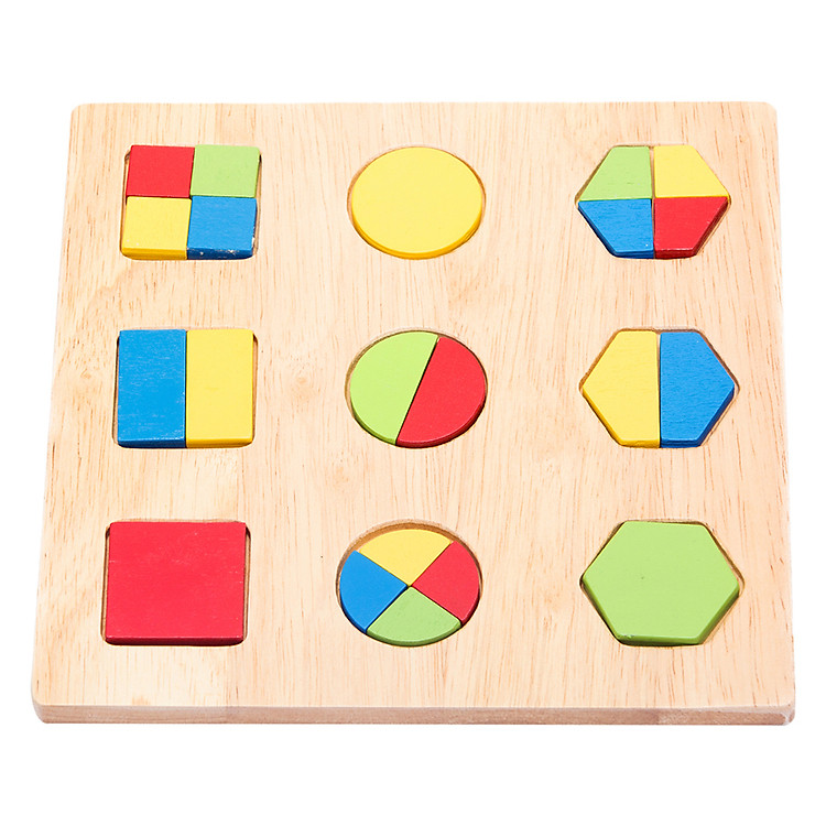 Đồ Chơi Gỗ Lắp Ráp Tottosi Hình Học 1 502001