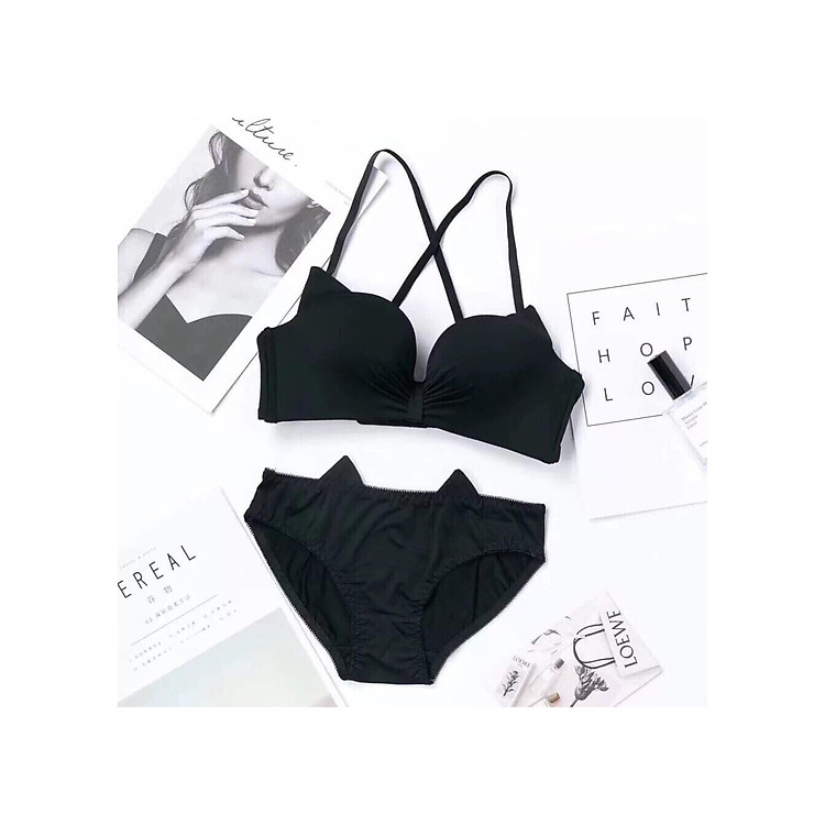 Bộ Đồ Lót Nữ Su Tai Mèo Siêu Gợi Cảm