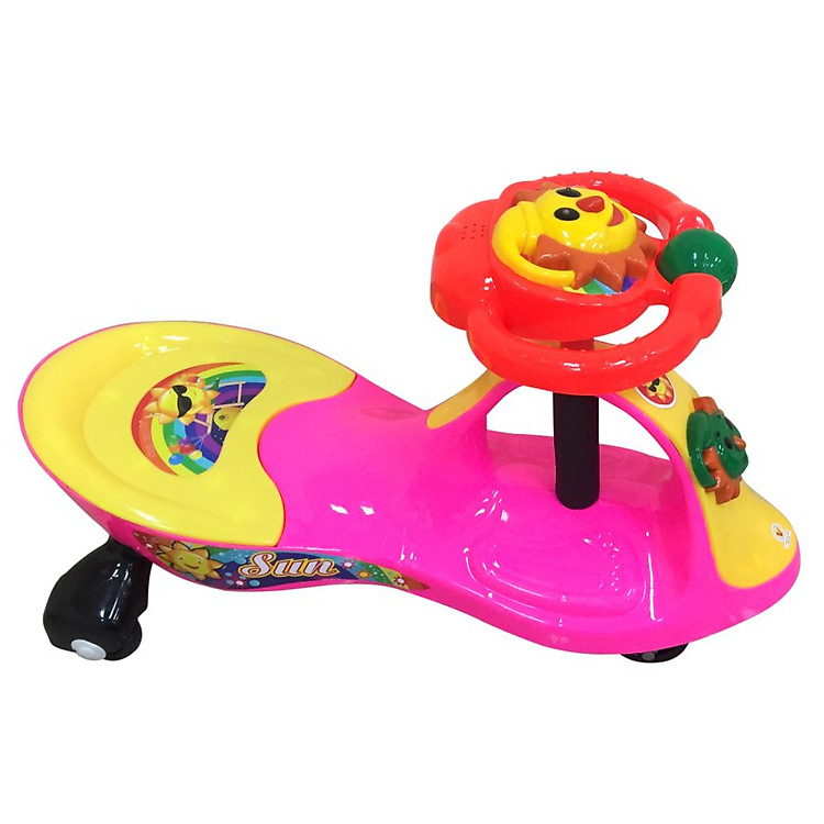 Xe lúc lắc Nhựa Chợ Lớn Mặt Trời (Không nhạc) - M1162A-X3B - Giao màu ngẫu nhiên