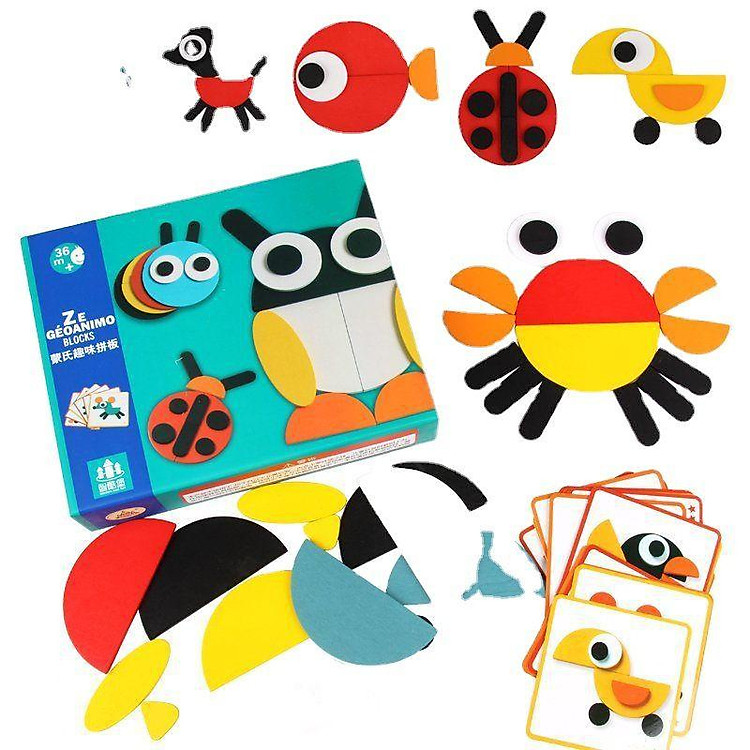 Mua Đồ Chơi Ghép Hình Gỗ Cho Bé Chính hãng Giá tốt - Hình ảnh 2