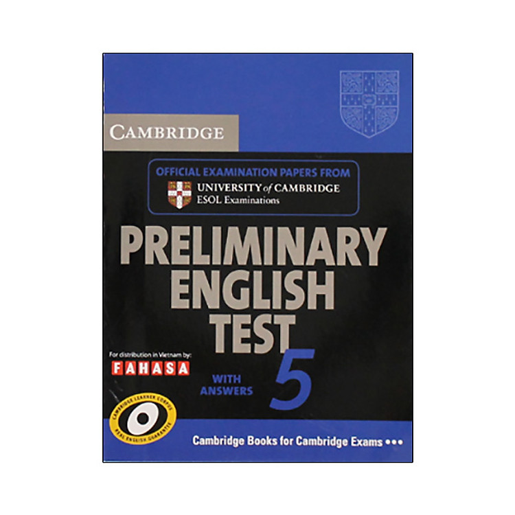 Cambridge Preliminary English Test 5 Student's Book with Answers
