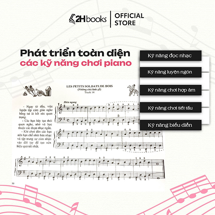 Phương Pháp Hồng Năm Thứ Nhất Với Đàn PIANO, Tập 1 (Tái Bản 2024) - Ảnh 7