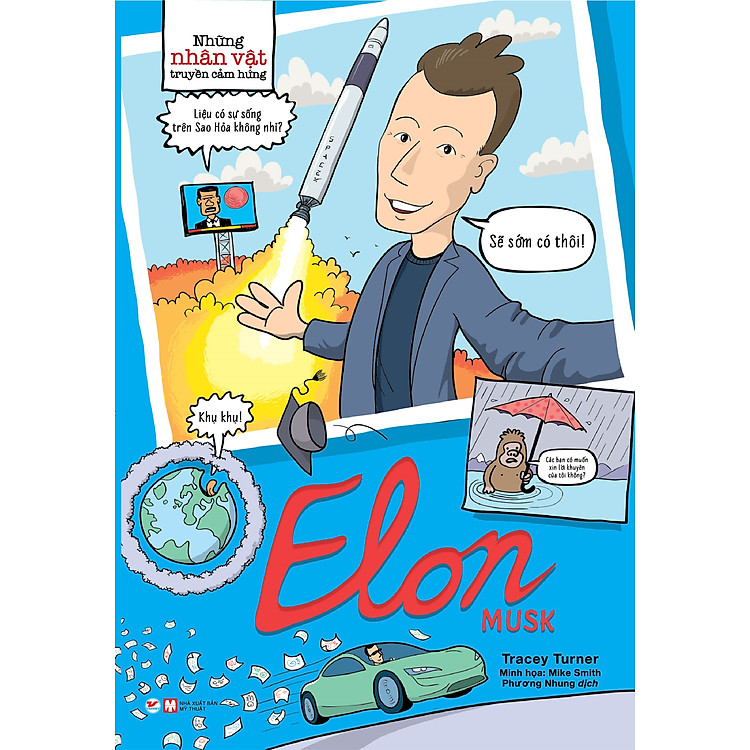 Tại Newshop: Những Nhân Vật Truyền Cảm Hứng – Elon Musk