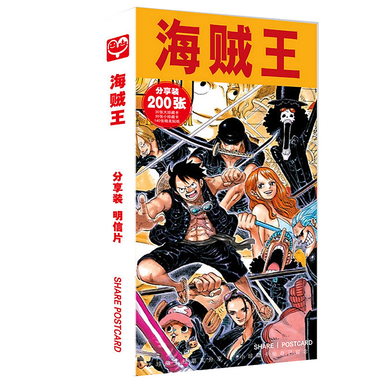 Postcard One piece đảo hải tặc bộ 180 hình