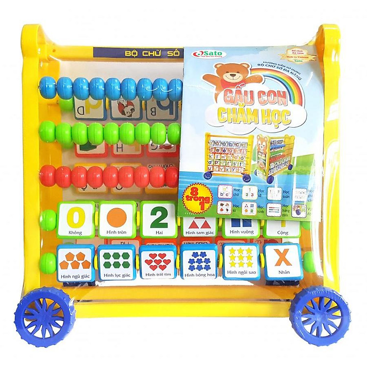 Mua tại MyKingdom: Bảng Học Chữ Số Gấu Con Sato - Ngập tràn khuyến mãi