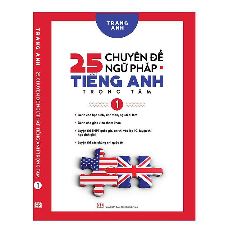 25 Chuyên Đề Ngữ Pháp Tiếng Anh Trọng Tâm -Các chuyên đề ngữ pháp trọng tâm được trình bày đơn giản, dễ hiểu cùng với hệ thống bài tập và từ vựng phong phú