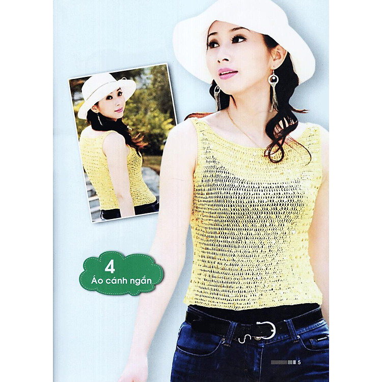 Kỹ Thuật Móc Len Sợi - Thời Trang Mùa Xuân - Ảnh 3