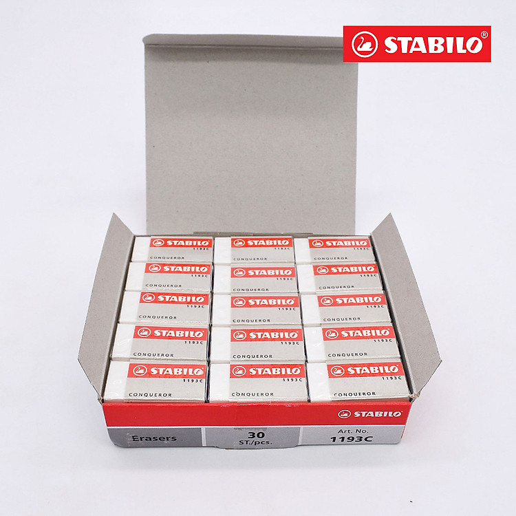 Hộp tẩy STABILO Conqueror (30 viên)