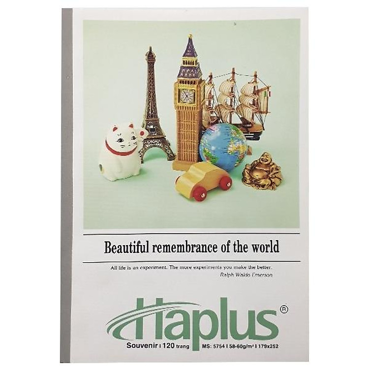 Bộ Tập Souvenir Kẻ Ngang (120 trang) - Ảnh 5