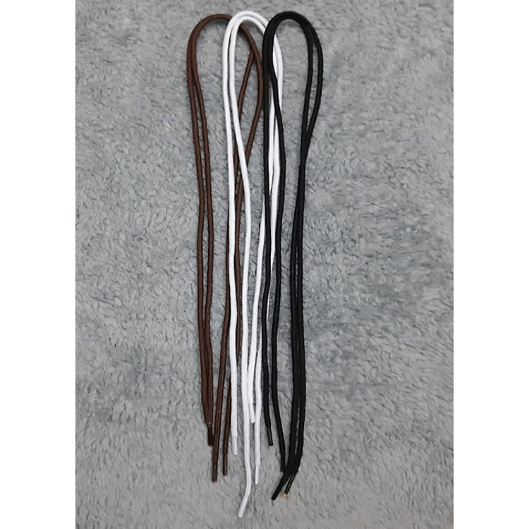 Combo 2 Cặp Dây Giày Tây Nam Dạng Tròn Bền Chắc Đẹp - TC04007