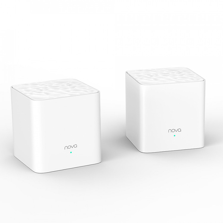 Hệ thống WiFi mạng lưới phủ sóng khắp nhà Tenda Nova MW3 ( phủ rộng tới 200 mét vuông) (gồm 2 bộ)
