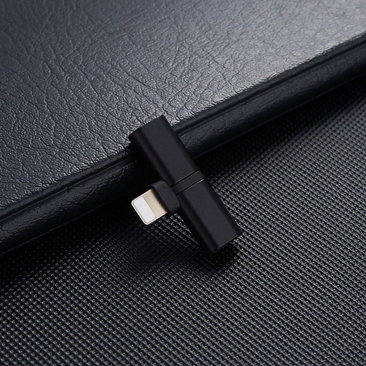 Bộ chuyển đầu sạc Lightning 2in1 cho iphone V2 - Hàng nhập khẩu