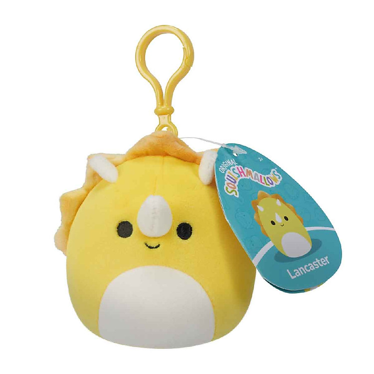 Tìm mua tại Avakids: Móc Khoá Triceratops SQUISHMALLOWS 3.5 Inch - Ngập tràn khuyến mãi