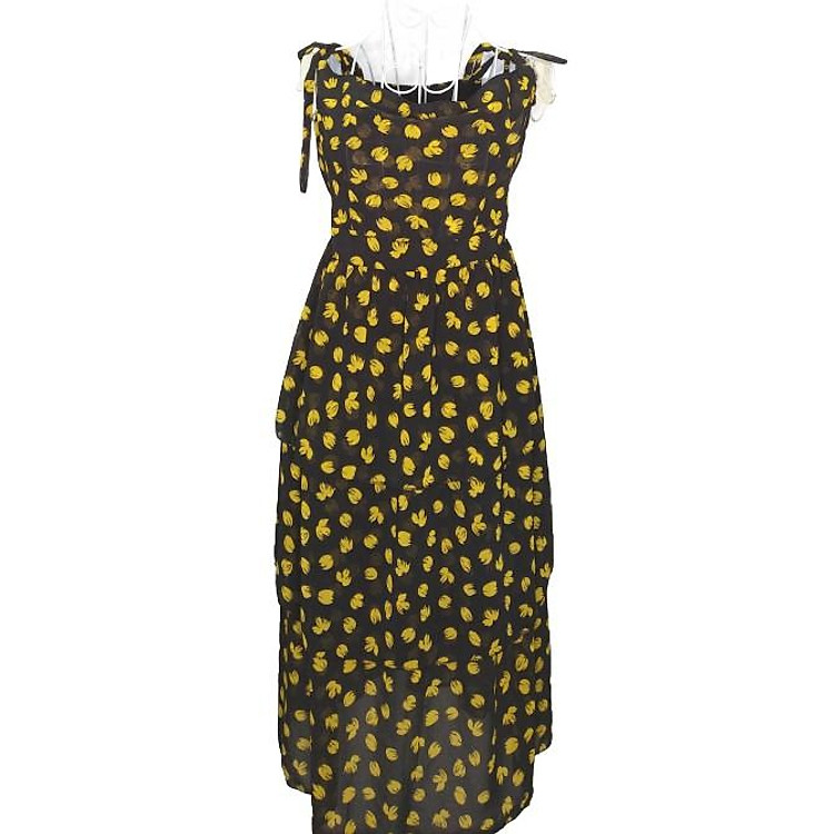 Mã KT125 Đầm voan không tay lẻ mẫu cân nặng freesize từ 40 đến 70kg