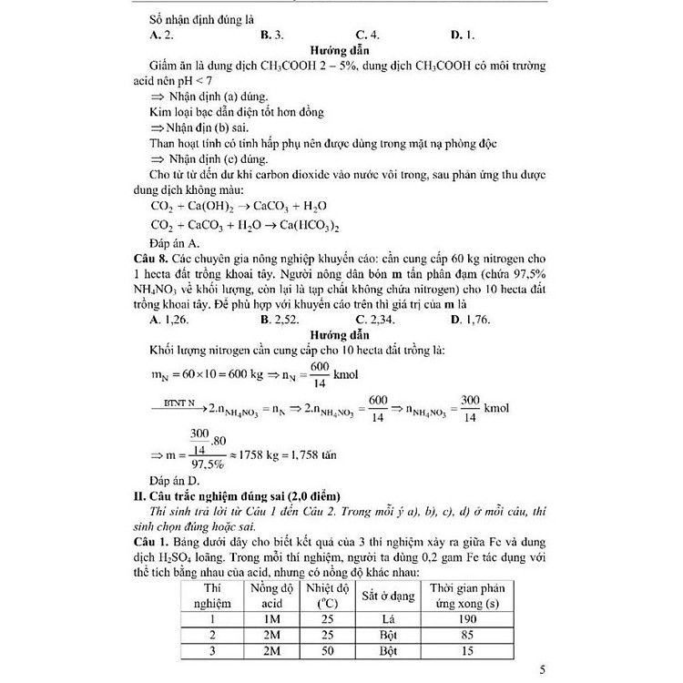 Bộ Đề Thi Học Sinh Giỏi Và Ôn Thi Vào Lớp 10 Chuyên Hóa - Ảnh 4