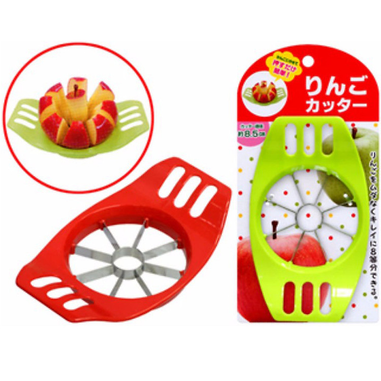 Dụng cụ cắt táo, tạo hình củ quả tiện lợi (Giao màu ngẫu nhiên) - Hàng Nội Địa Nhật