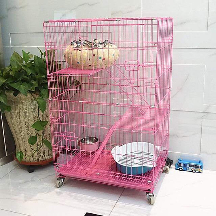 Lồng Mèo Nan Thường 3 Tầng