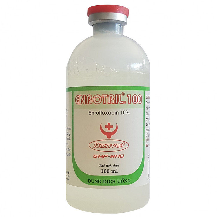 Dung dịch trị bệnh cho gà và chim cảnh - Enrotril 100ml