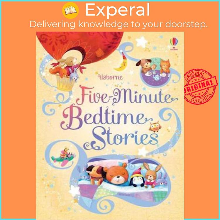 Sách - Five Minute Bedtime Stories by Sam Taplin (UK edition, hardcover)