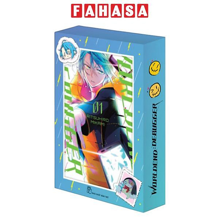 Sách - Boxset Manga - Worldend - Debugger: Tập 1 - 3 (Hộp 3 Tập) - Tặng Kèm Set 3 Card