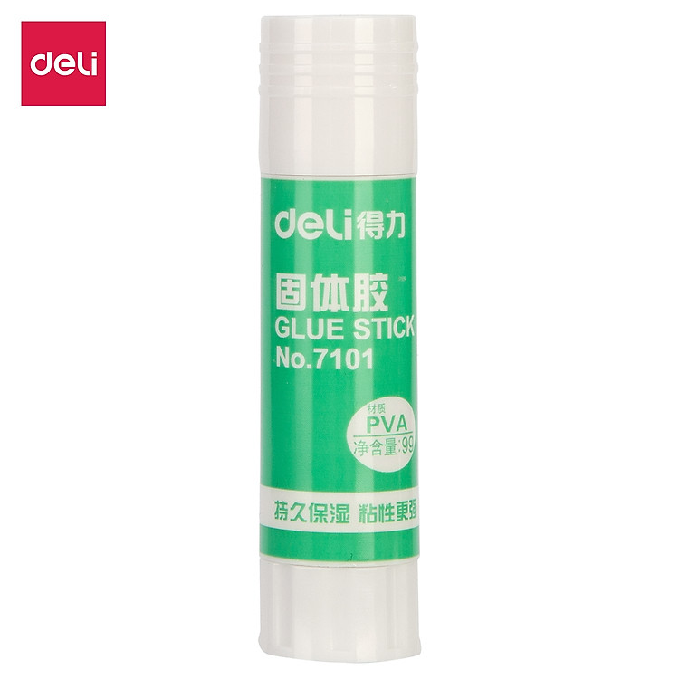 Hồ Khô Học Sinh PVA Deli 12 Lọ/Hộp 7101Z