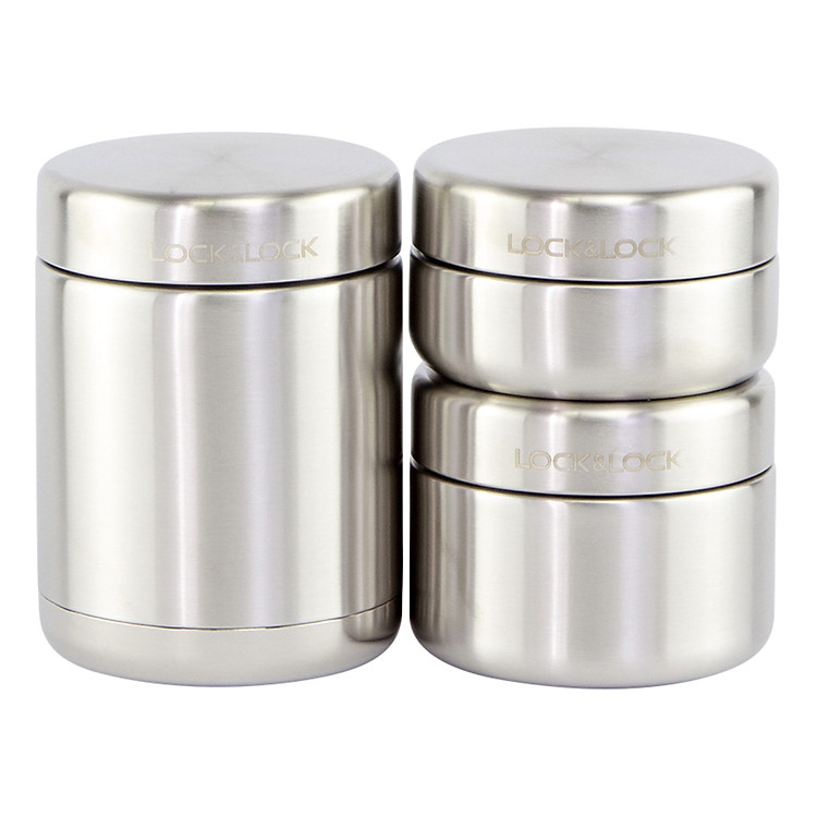 Bộ Hộp Cơm Giữ Nhiệt Lock&Lock LHC8016S4