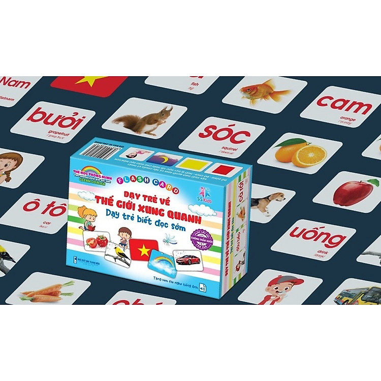 Thẻ Học Thông Minh 16 Chủ Đề A5 Chống Thấm Nước - Ảnh 6