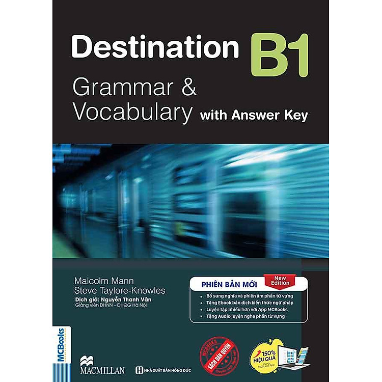 Destination B1: Grammar and Vocabulary with Answer Key