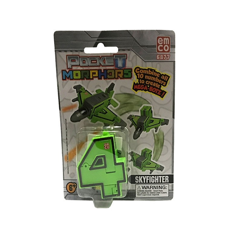 Bộ Lắp Ráp Nguyên Khối Số Biến Hình EMCO 6889 - Mẫu 4