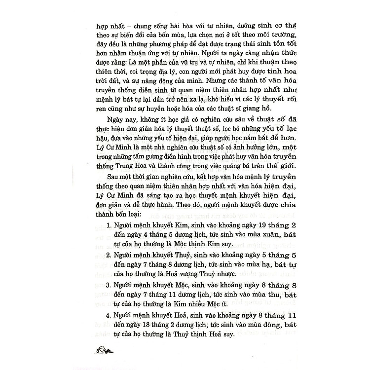 Đổi Vận Cho Người Mệnh Khuyết - VL - QUYỂN THU ĐÔNG - Ảnh 3