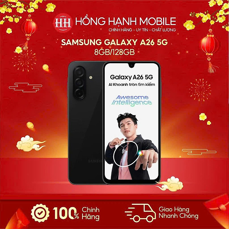 Điện Thoại Samsung Galaxy A26 5G 8GB/128GB - Hàng Chính Hãng