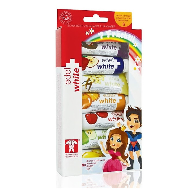 Mua tại Lazada: Hộp Kem Đánh Răng Cho Bé EDELWHITE Chính hãng, giá tốt