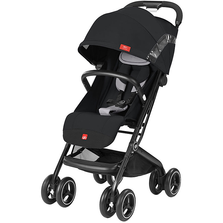 Xe đẩy em bé GB QBIT + All Terrain (Đen)